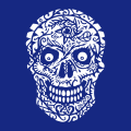 Mexikanischer Totenkopf T-Shirt. Selbst gestalte ein Schädel T-Shirt. Totenkopf Design.