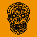 Mexikanischer Totenkopf T-Shirt. Selbst gestalte ein Schädel T-Shirt. Zuckerschädel Design.