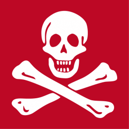 Gestalte dein Piratenflagge T-Shirt online