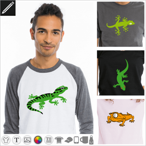 Selbst gestalte dein Reptil T-Shirt