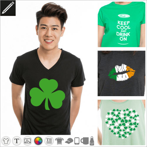 Gestalte dein Saint Patricks Day T-Shirt