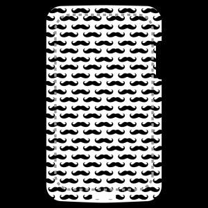 Schnurrbart und moustache Design für Handy Hülle Druck