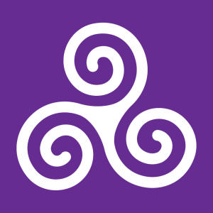Triskele und Keltisches Symbol Design