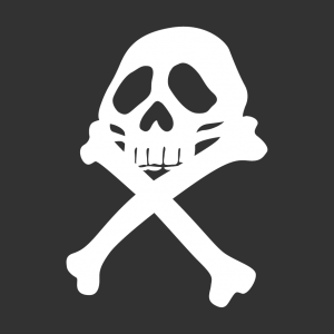 Harlock T-Shirt zu gestalten. Piratenflagge Designs für T-Shirt Druck.