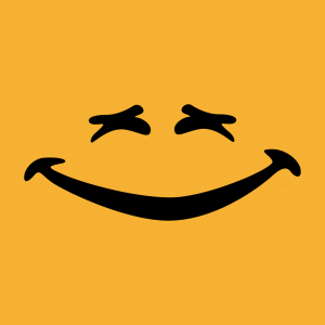 Lachen und Emoji Design für T-Shirt Druck