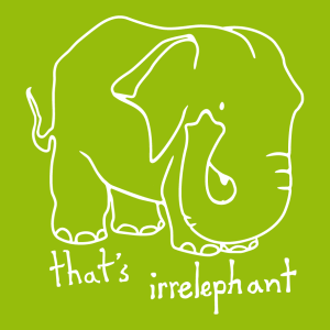Irrelephant und Elefant Design
