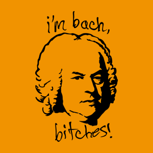 Bach und Witzige Sprüche Design für T-Shirt Druck