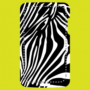 Wildtiere Handy Hülle zu gestalten. Zebra Designs für Handy Hülle Druck.