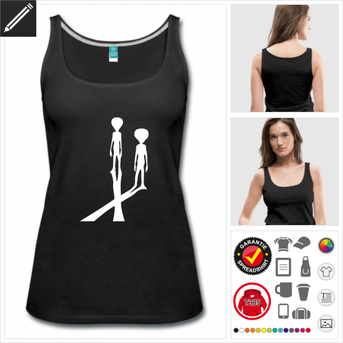 Frauen X Files T-Shirt online gestalten
