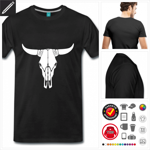 schwarzes Amerika T-Shirt online Druckerei, höhe Qualität