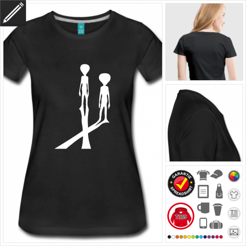 X Files T-Shirt selbst gestalten. Online Druckerei