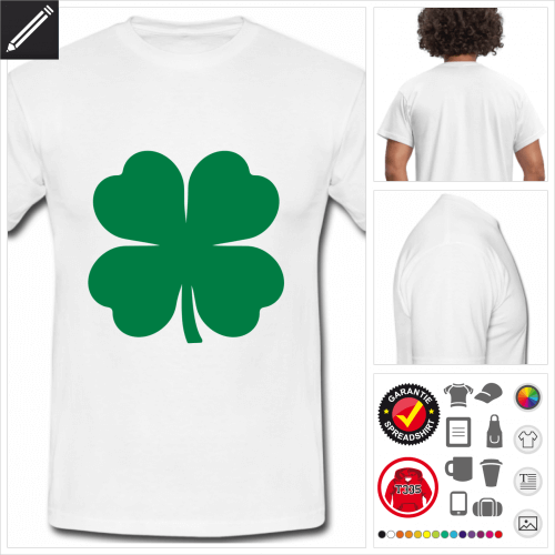 basic St. Patrick's Day T-Shirt online gestalten