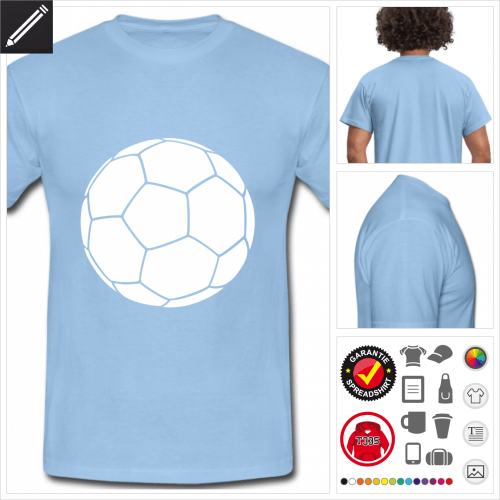 basic Fußball Weltmeisterschaft T-Shirt online zu gestalten