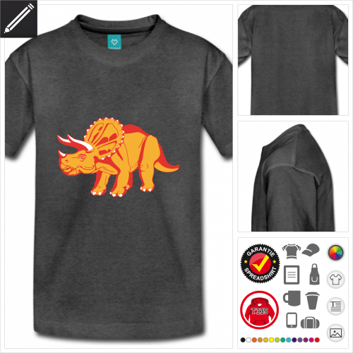 Triceratops T-Shirt online gestalten