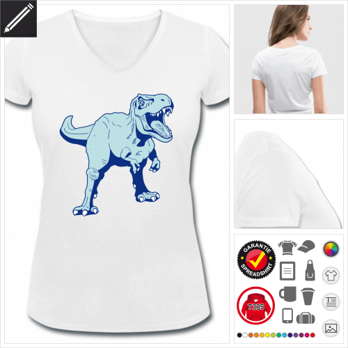 Dinosaurier T-Shirt online gestalten