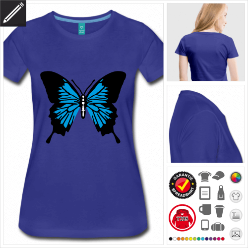 Schmetterling T-Shirt zu gestalten