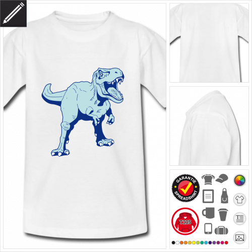 T-Rex T-Shirt online Druckerei, höhe Qualität