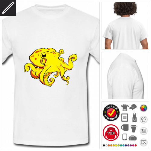 basic Kraken T-Shirt online gestalten