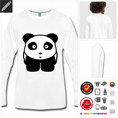 Panda T-Shirt zu gestalten