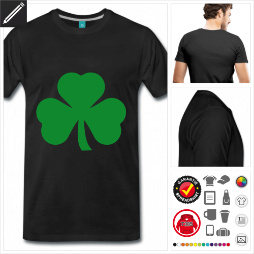 basic St Patricks Day T-Shirt zu gestalten