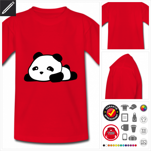 basic Panda T-Shirt online gestalten