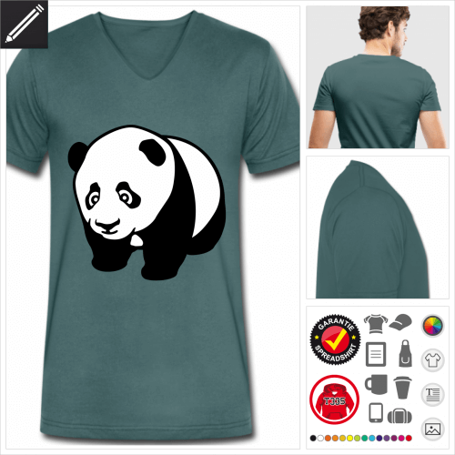 Panda T-Shirt online gestalten