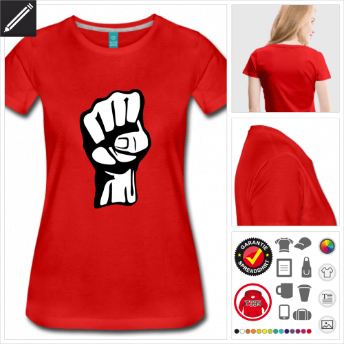 basic Revolution T-Shirt zu gestalten
