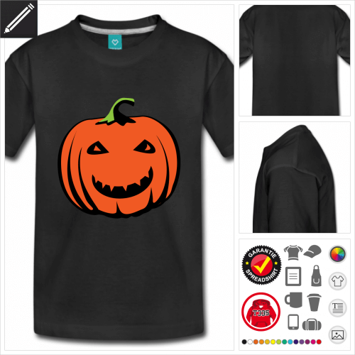 basic Halloween T-Shirt online Druckerei, höhe Qualität