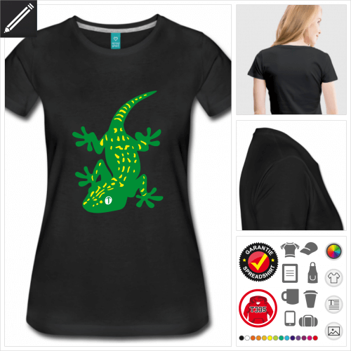 basic Reptilien T-Shirt online gestalten