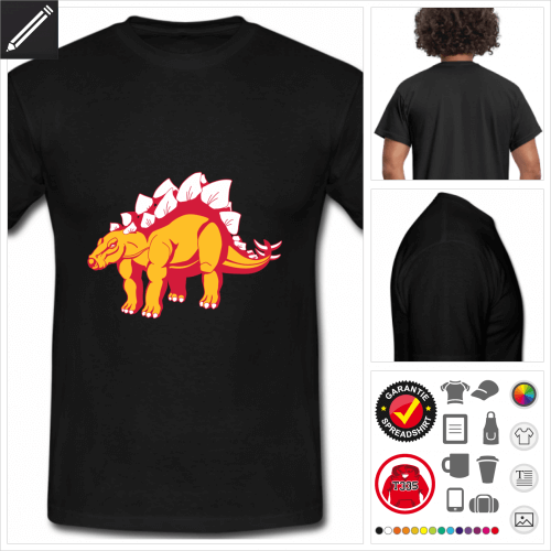 Dinosaurier T-Shirt für Männer online gestalten