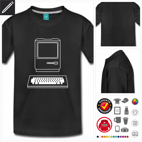 basic Computer T-Shirt online gestalten