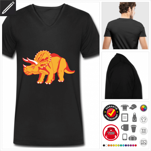 Dinosaurier T-Shirt zu gestalten