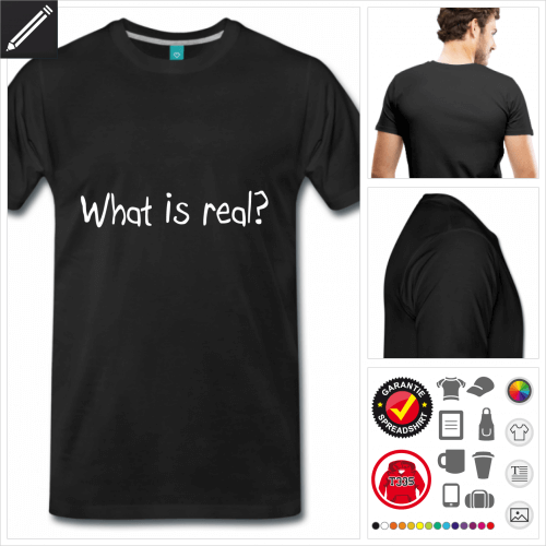 Männer Nerd T-Shirt online gestalten